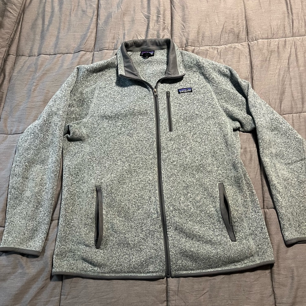 Patagonia Gray Fleece Jacket for Men